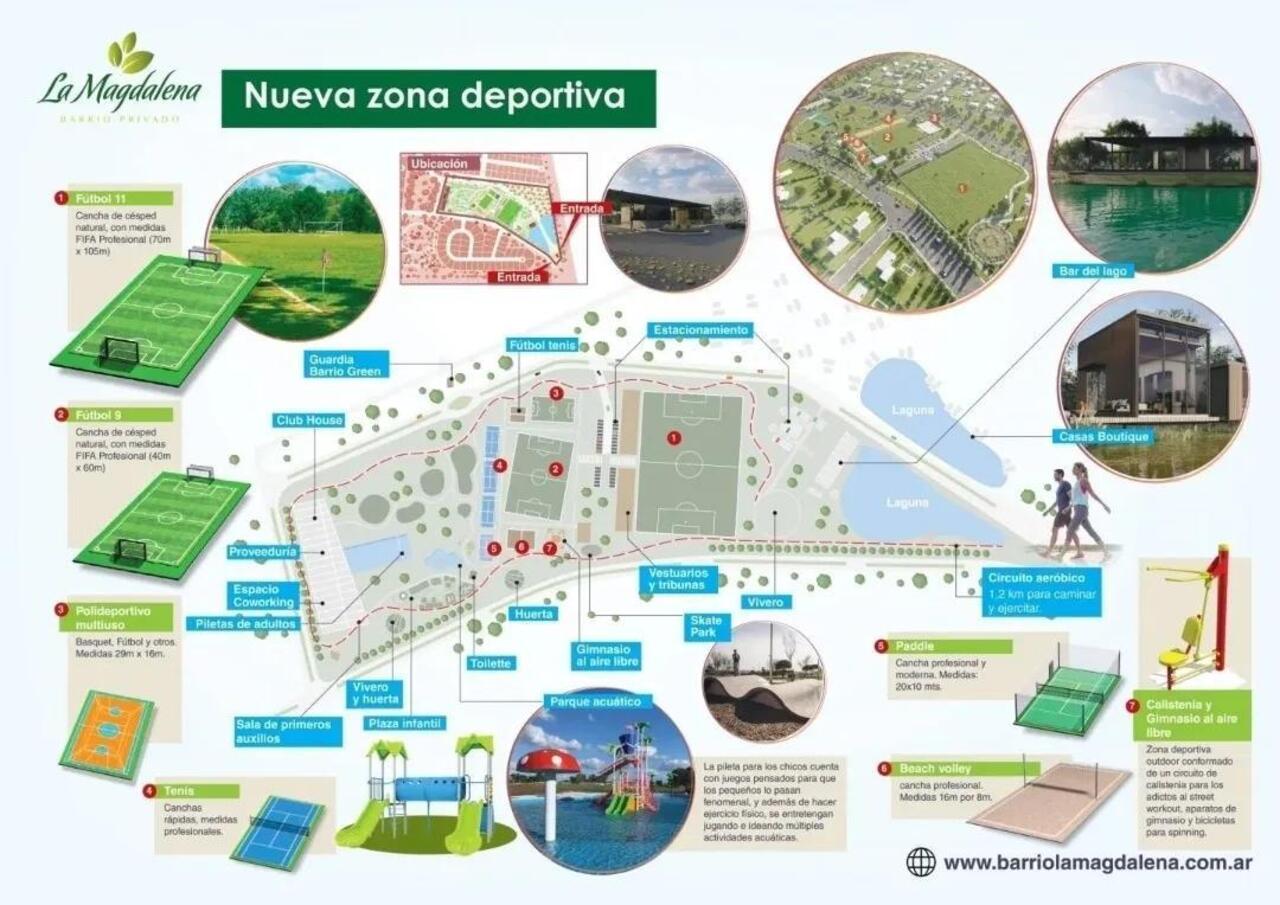 Lote en Barrio "La Magdalena" Canning 742 m² Barrio Blue - Imagen 3