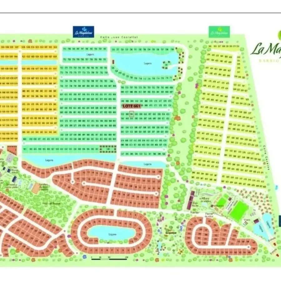 Lote en Barrio "La Magdalena" Canning 750m² Lote: 623 Barrio Green - Imagen 2