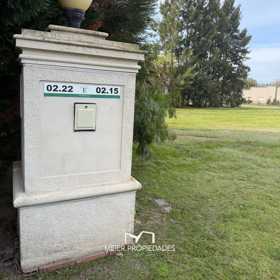 Lote en Barrio "San Eliseo Golf" Canning 1110m2 - Inmejorable Ubicacion - LOTE: 2.15 - Imagen 1